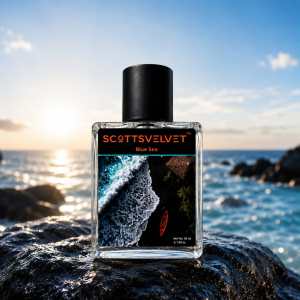 blue sea inspired by: blue de chanel