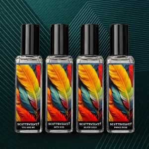 You and me, With kiss, Silver gold, Prince rose 4*20ml combo pack